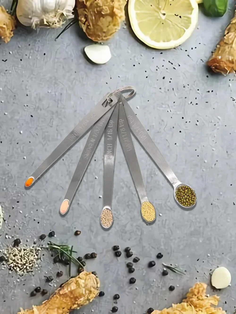 1PCS 1/64 Teaspoon(1/64tsp, 0.08ml, Drop) Single Tiny Measuring Spoon, Small Ind